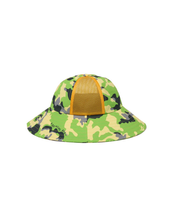 Dětské Klobouky Bape Woodland Camo Mesh Zelene | 95120TRFH