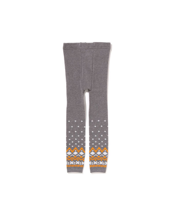 Dětské Legíny Bape Milo Nordic Šedé | 70294VYKG
