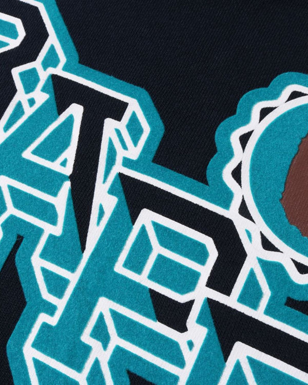 Dětské Mikiny Bape Ape Head Emblem Crewneck Blankyt | 31946JBKX