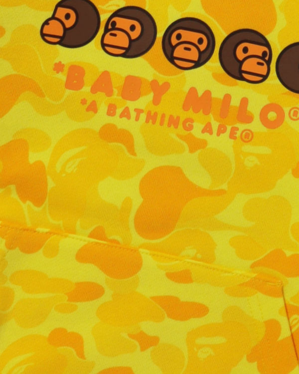 Dětské Mikiny Bape BK15TH Anniversay Milo Crew Neck Žluté | 82051EWGD