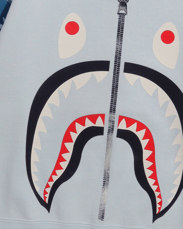 Dětské Mikiny Bape Big ABC Camo Shark Oversized Crew Neck Blankyt | 39754KVQS