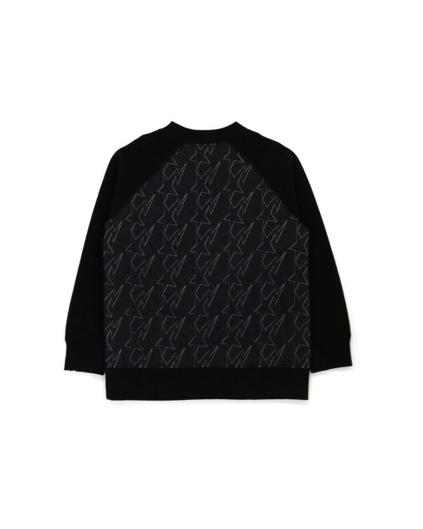 Dětské Mikiny Bape College Applique Quilting Černé | 51647CMLU