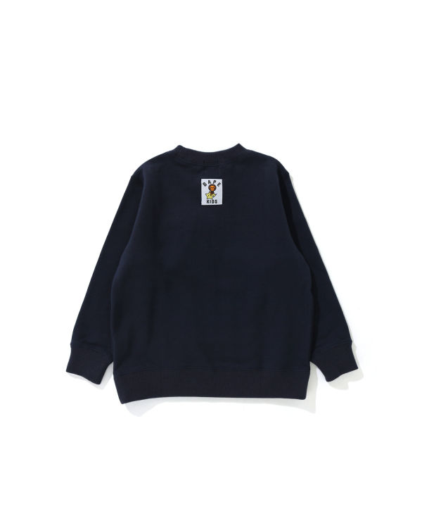Dětské Mikiny Bape Milo Christmas Tree Crewneck Tmavě Blankyt | 36804VCZX