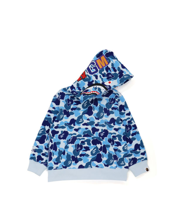 Dětské Mikiny S Kapucí Bape ABC Camo Shark Pullover Blankyt | 59321MYXD