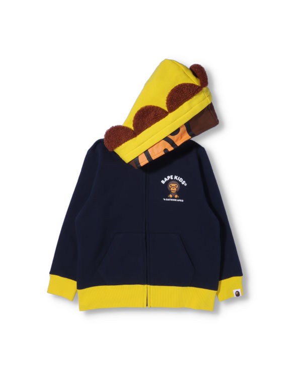 Dětské Mikiny S Kapucí Bape Milo Friends Zip Blankyt | 53418UWBI