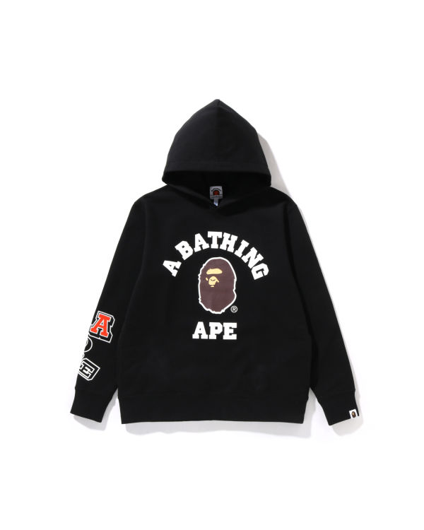 Dětské Mikiny S Kapucí Bape Multi Fonts Pullover JR Černé | 67150KFUG