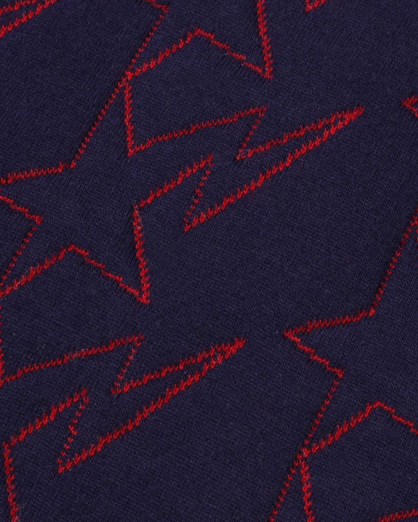 Dětské Mikiny S Kapucí Bape STA Quilting Zip Tmavě Blankyt Blankyt | 89154VCEO