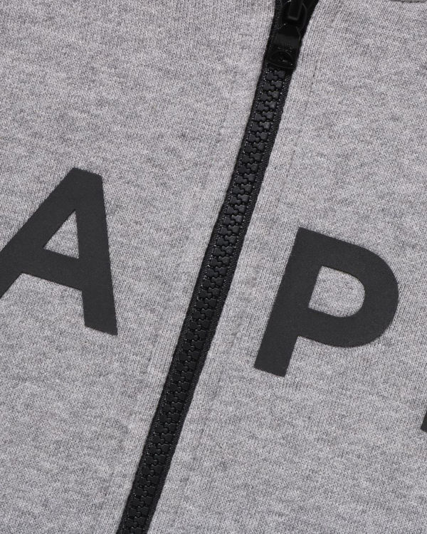 Dětské Mikiny S Kapucí Bape STA Quilting Zip Šedé | 96730JLIX