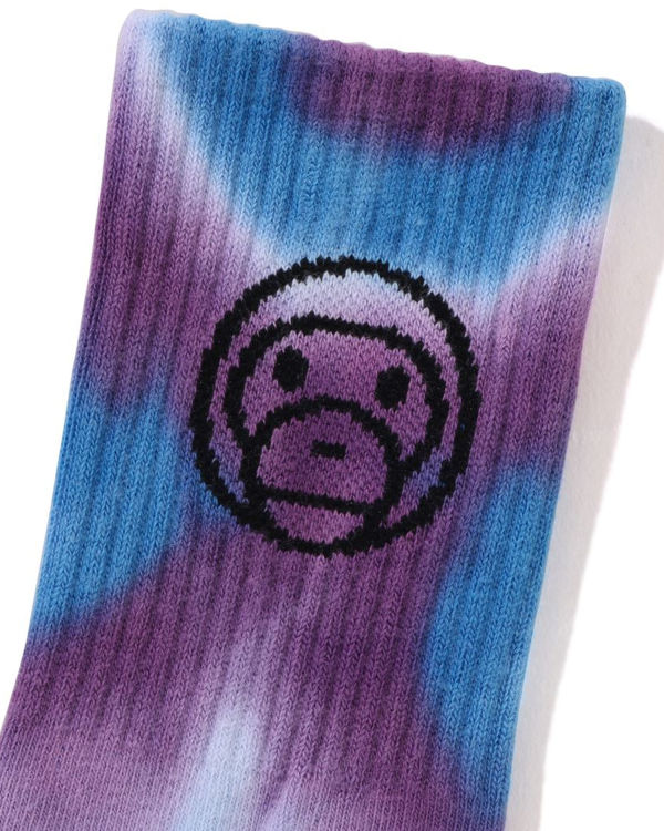 Dětské Ponožky Bape Milo Dyed Rib Blankyt | 79421JABD