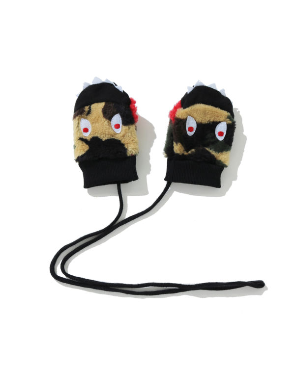 Dětské Rukavice Bape 1st Camo Boa Shark Mittens Žluté | 05239SWRV