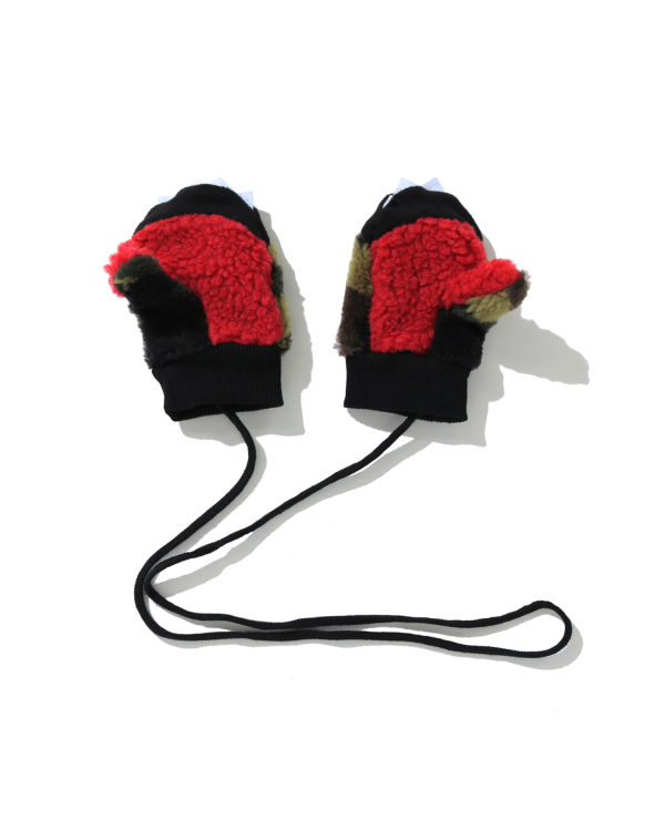 Dětské Rukavice Bape 1st Camo Boa Shark Mittens Zelene | 57069XISV