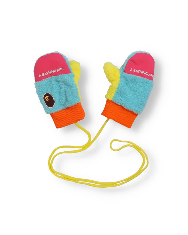 Dětské Rukavice Bape Multi Boa Ape Head Mittens Světle Blankyt | 90546XSGF