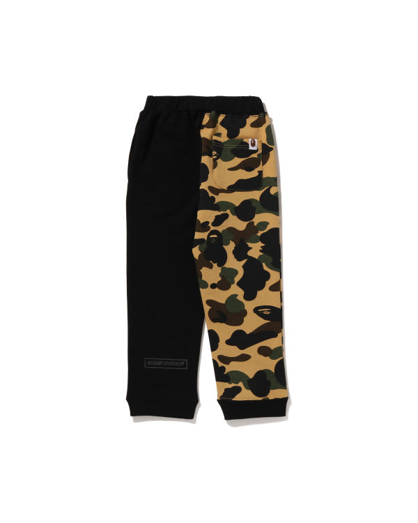 Dětské Tepláky Bape 1st Camo Team Emblem Print Žluté | 87231XVTM