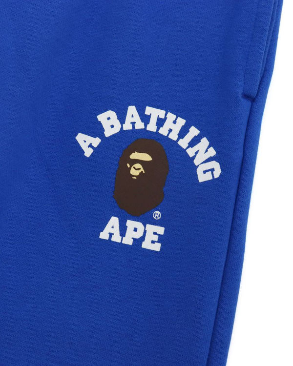 Dětské Tepláky Bape College Print Quilting Blankyt | 18756VMAF