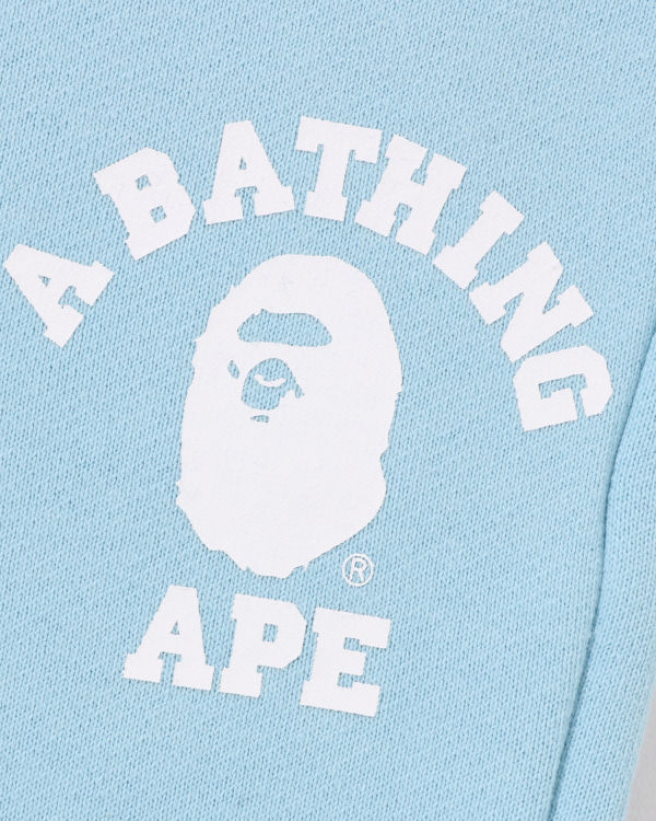 Dětské Tepláky Bape College Světle Blankyt | 03267BGJS