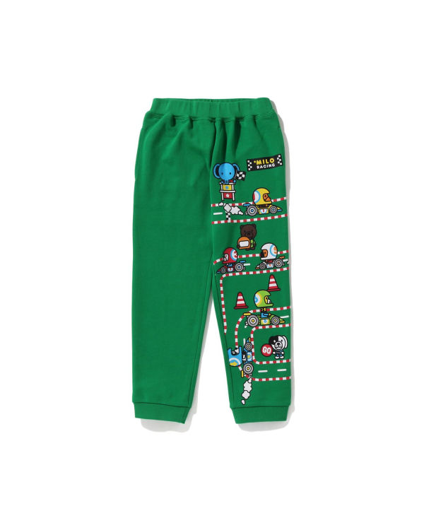 Dětské Tepláky Bape Milo Závodní Friends Zelene | 46572RHGA