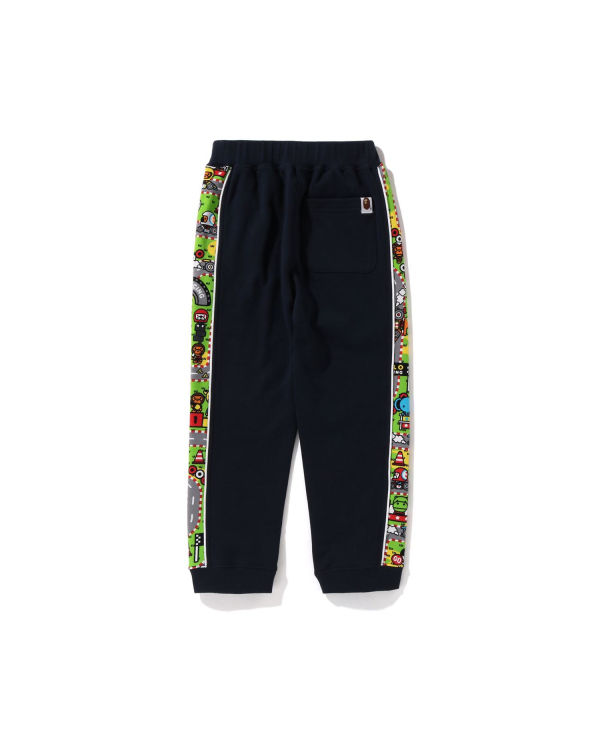 Dětské Tepláky Bape Milo Závodní Tmavě Blankyt Blankyt | 12489JAUO