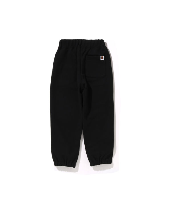 Dětské Tepláky Bape Multi Fonts Černé | 12084QVRP
