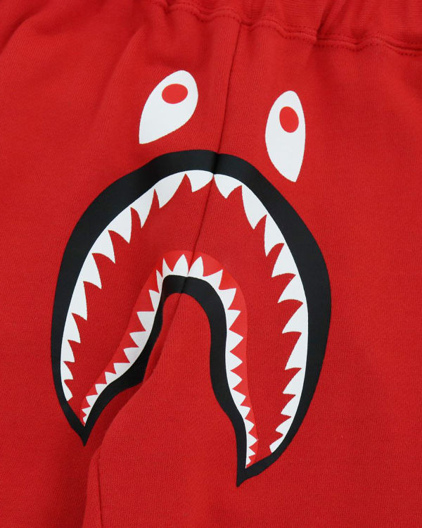 Dětské Tepláky Bape Shark Slim Světle Červené | 67504JPVO