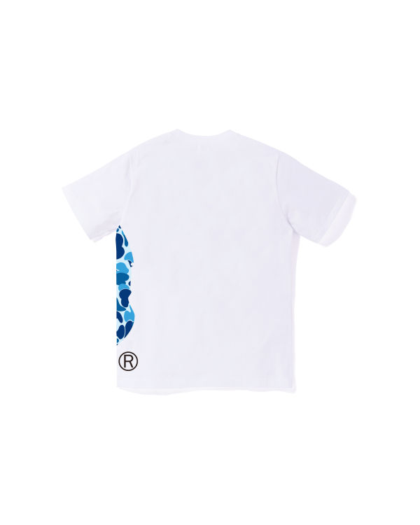 Dětské Tričko Bape ABC Camo Side Big Ape Head Jr Bílé | 08634FERM