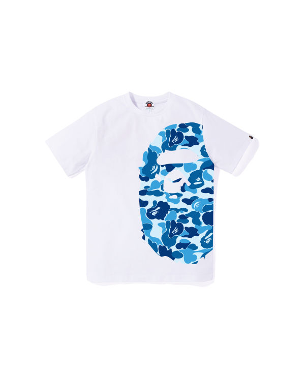 Dětské Tričko Bape ABC Camo Side Big Ape Head Jr Bílé | 08634FERM