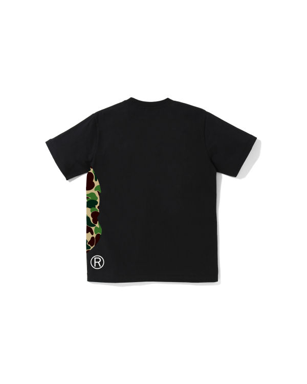 Dětské Tričko Bape ABC Camo Side Big Ape Head Jr Černé | 27134KZLU