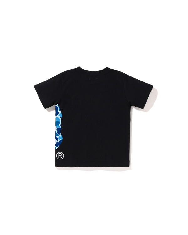 Dětské Tričko Bape ABC Camo Side Big Ape Head Černé | 37940DHZB