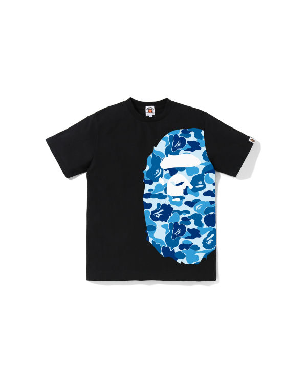Dětské Tričko Bape ABC Camo Side Big Ape Head Jr Černé | 64570MDBE