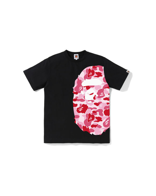 Dětské Tričko Bape ABC Camo Side Big Ape Head Jr Černé | 93814UEHA