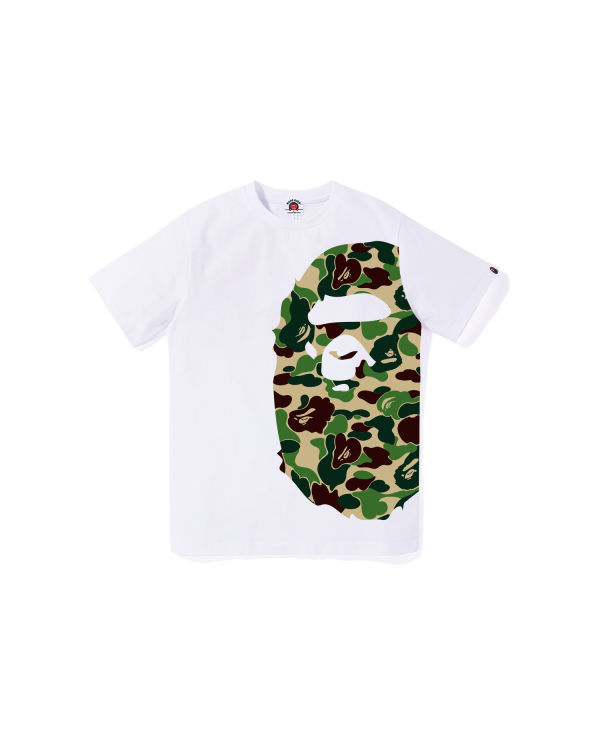 Dětské Tričko Bape ABC Camo Side Big Ape Head Jr Bílé | 94758HYOQ