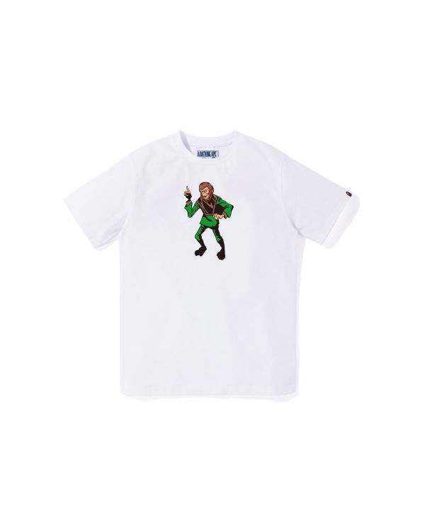 Dětské Tričko Bape Ape Jr Bílé | 69271VSZH