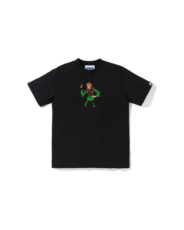 Dětské Tričko Bape Ape Jr Černé | 61847UVRK