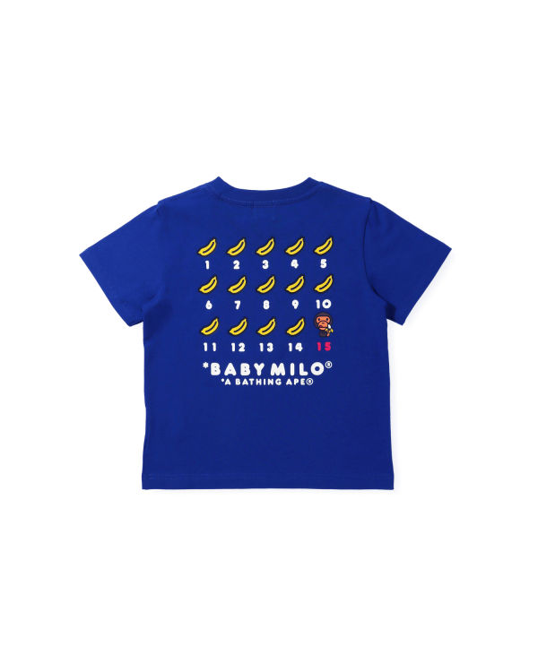 Dětské Tričko Bape BK15TH Anniversay Milo Blankyt | 67549BFCM