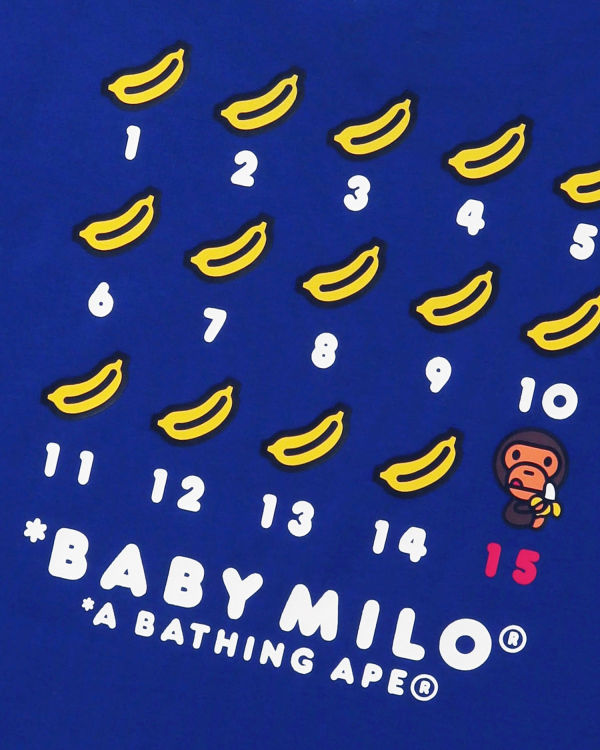 Dětské Tričko Bape BK15TH Anniversay Milo Blankyt | 67549BFCM