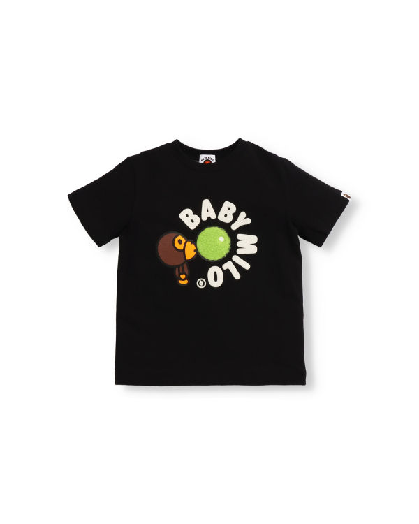 Dětské Tričko Bape Boa Fleece Milo Gum Černé | 45071IPFN