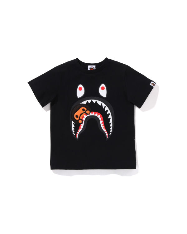 Dětské Tričko Bape Boa Fleece Milo Shark Černé | 94038LIOK