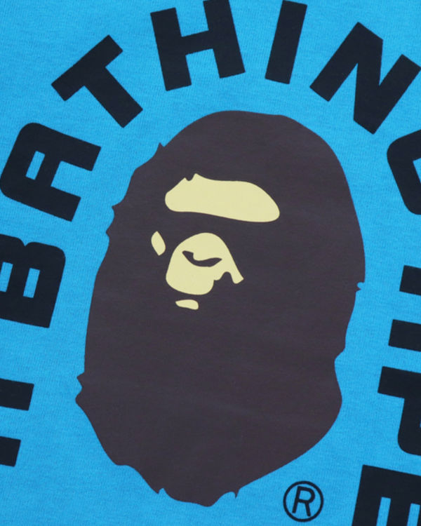Dětské Tričko Bape College 2020 Blankyt | 70648HJVW