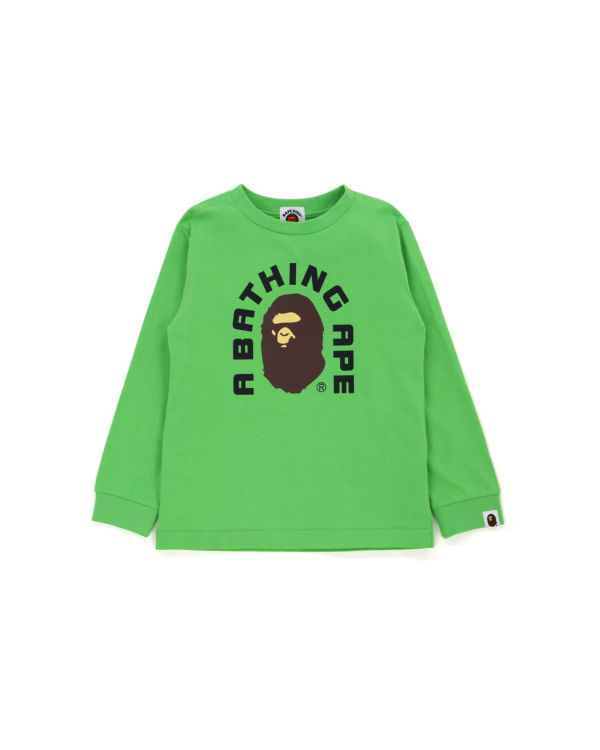 Dětské Tričko Bape College 2020 Světle Zelene | 01248CFIN