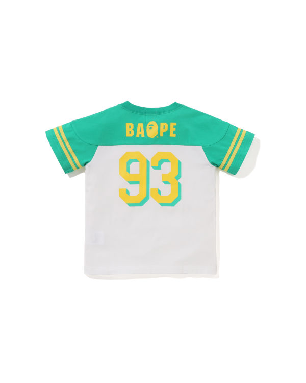 Dětské Tričko Bape Football Světle Zelene | 50291LNIH
