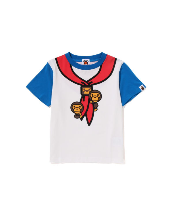 Dětské Tričko Bape Milo Boy Scout Chief Print Blankyt | 14072IWAL