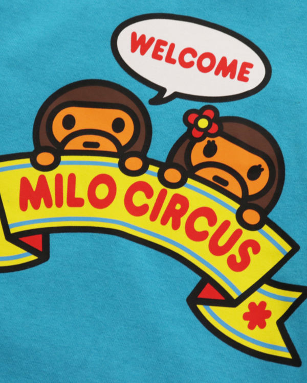 Dětské Tričko Bape Milo Circus L/S Blankyt | 78631CSKO