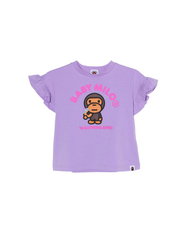 Dětské Tričko Bape Milo Donuts Frill Fialové | 16427DOCJ