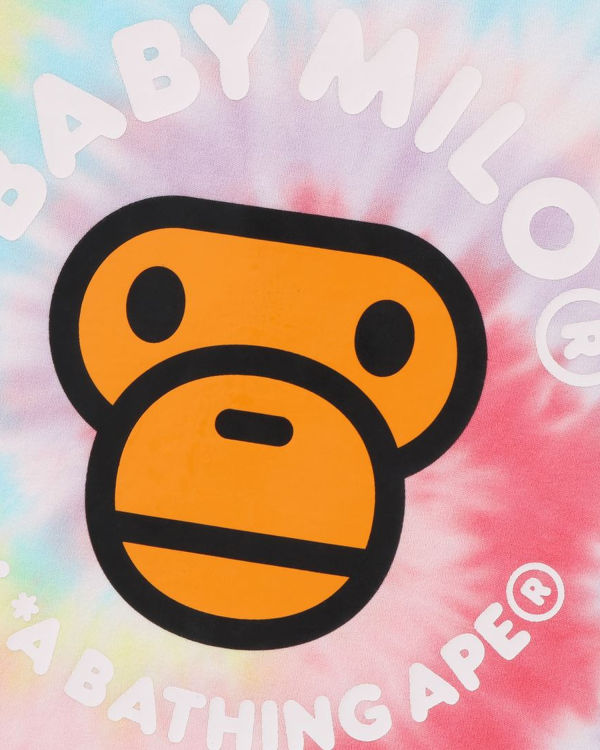 Dětské Tričko Bape Milo Dyed Žluté | 17589GWOH