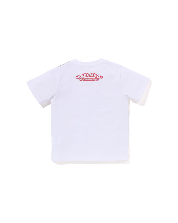 Dětské Tričko Bape Milo Fishing Print Bílé | 09123OWPU