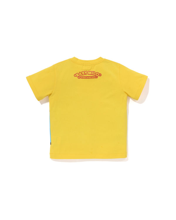 Dětské Tričko Bape Milo Fishing Print Žluté | 85136VYUC