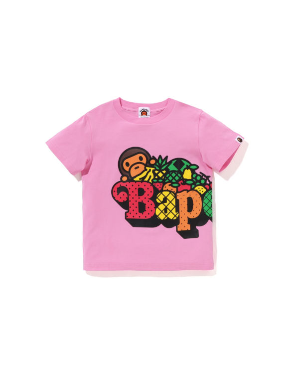 Dětské Tričko Bape Milo Fruit Růžové | 51782VLJI