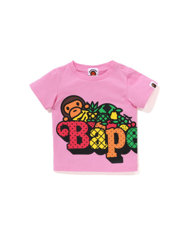 Dětské Tričko Bape Milo Fruit Růžové | 94568IVOT