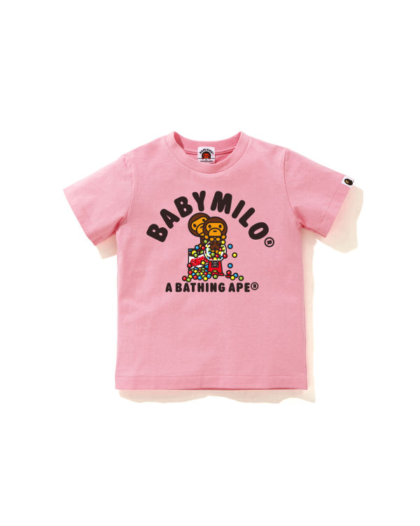 Dětské Tričko Bape Milo Gum Ball Růžové | 79108SJTZ