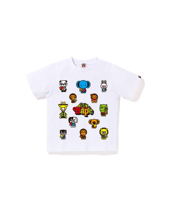 Dětské Tričko Bape Milo Mixed Fruit #1 Bílé | 05327ZQFK
