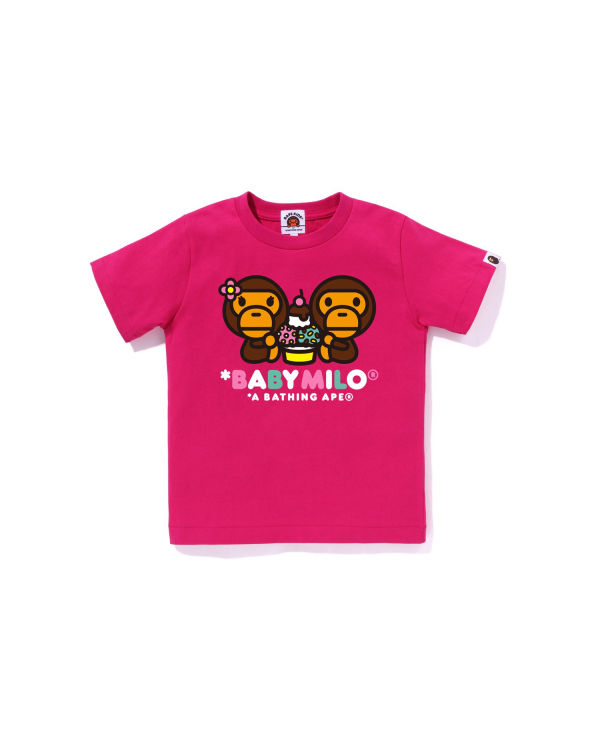 Dětské Tričko Bape Milo Mixed Fruit Milo & Lisa Růžové | 30865VPYX